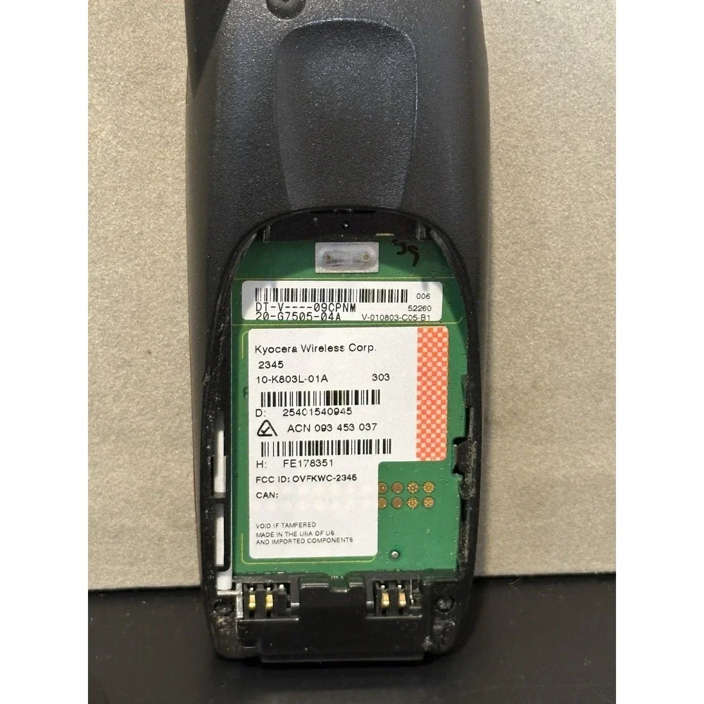 Kyocera 2345 Sprint Vintage‎ No Sim Not Tested No cord